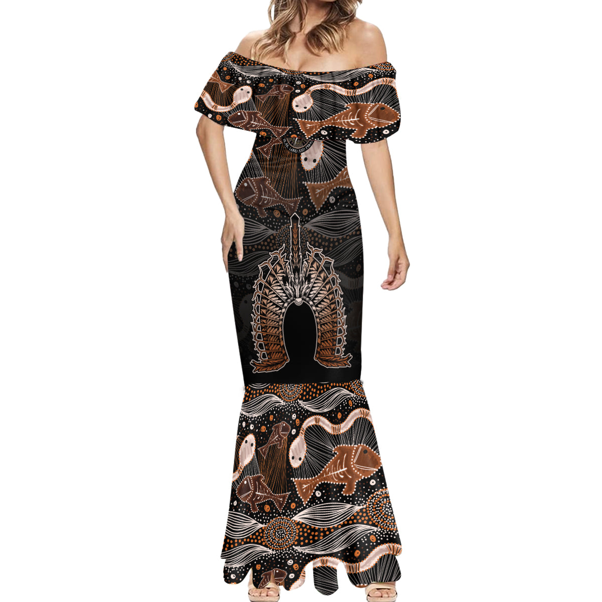 Torres Strait Islander NAIDOC 2024 Mermaid Dress Dhari Headdress Indigenous Cultural Spirit