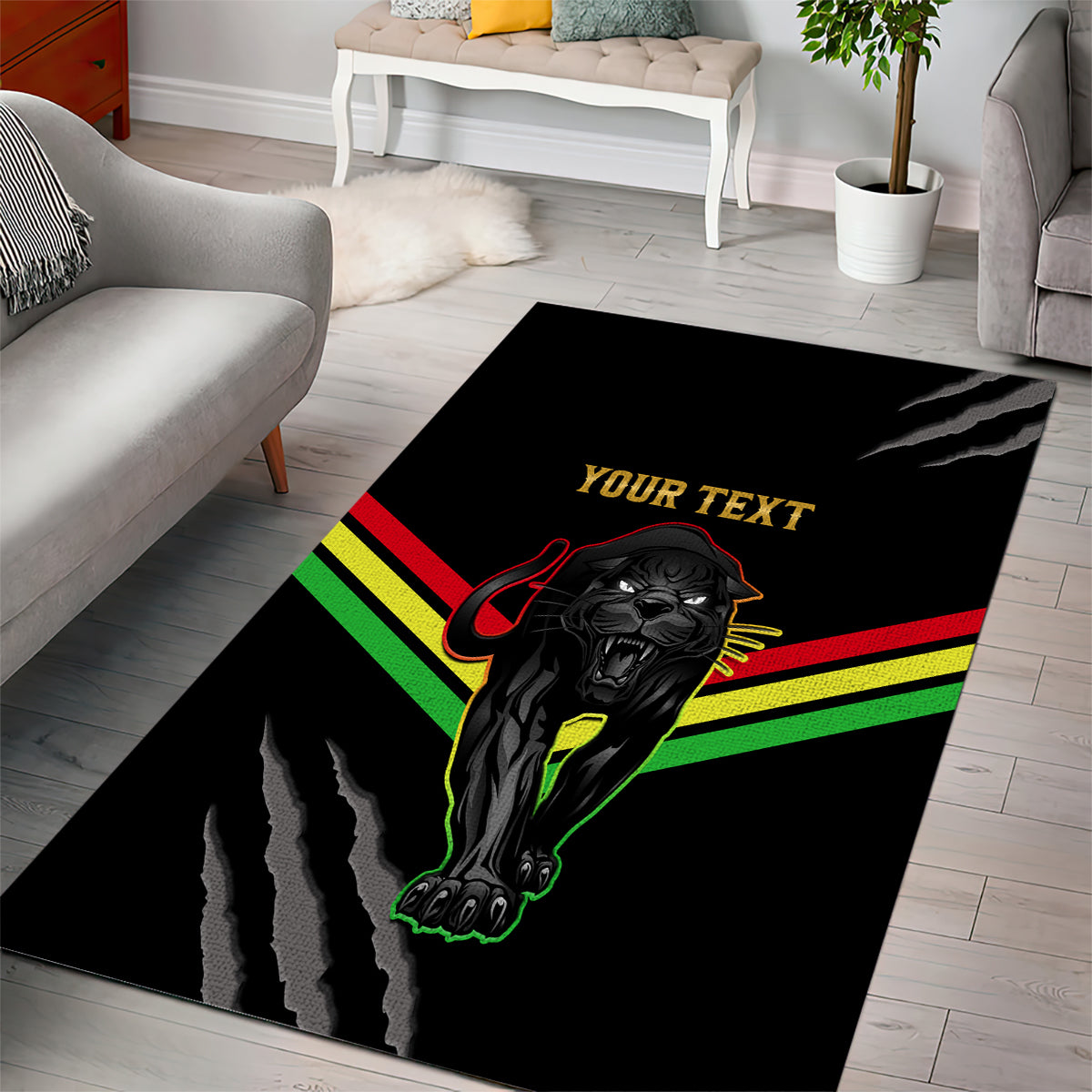 personalised-nrl-panthers-area-rug-premiers-2023-three-peat-proud-of-our-boys-black