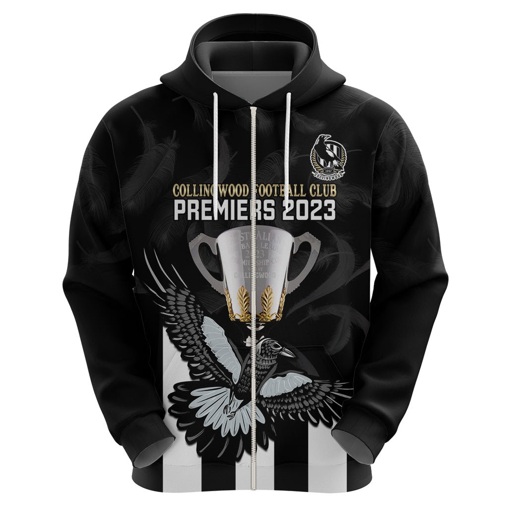 afl-collingwood-hoodie-magpies-premiers-2023-with-trophy-proud