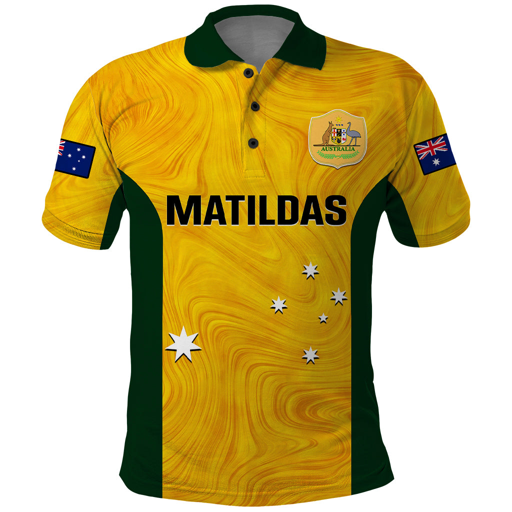 australia-soccer-polo-shirt-gold-matildas-world-cup-2023-go-champions