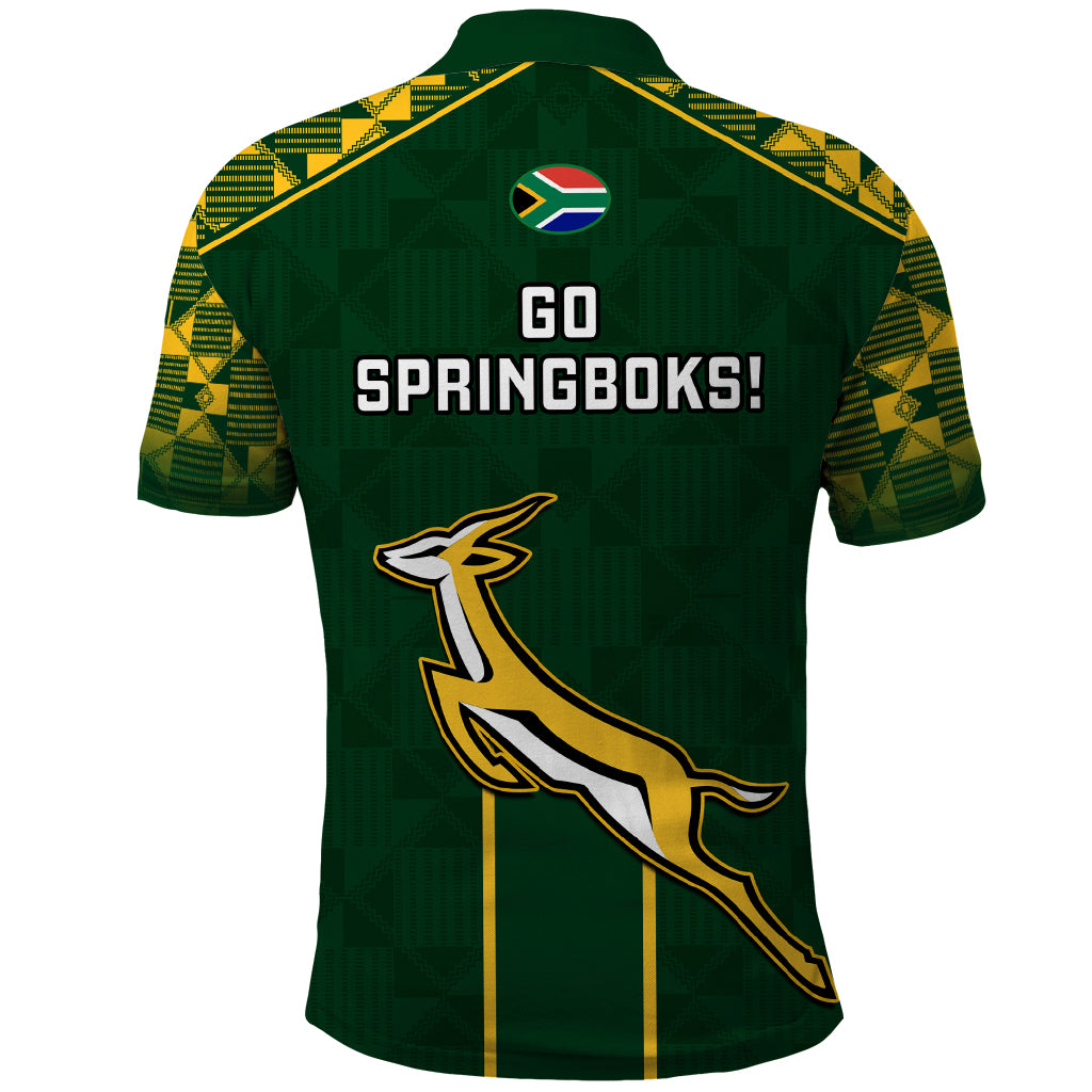 South Africa Rugby Polo Shirt 2023 Go Springboks World Cup LT14