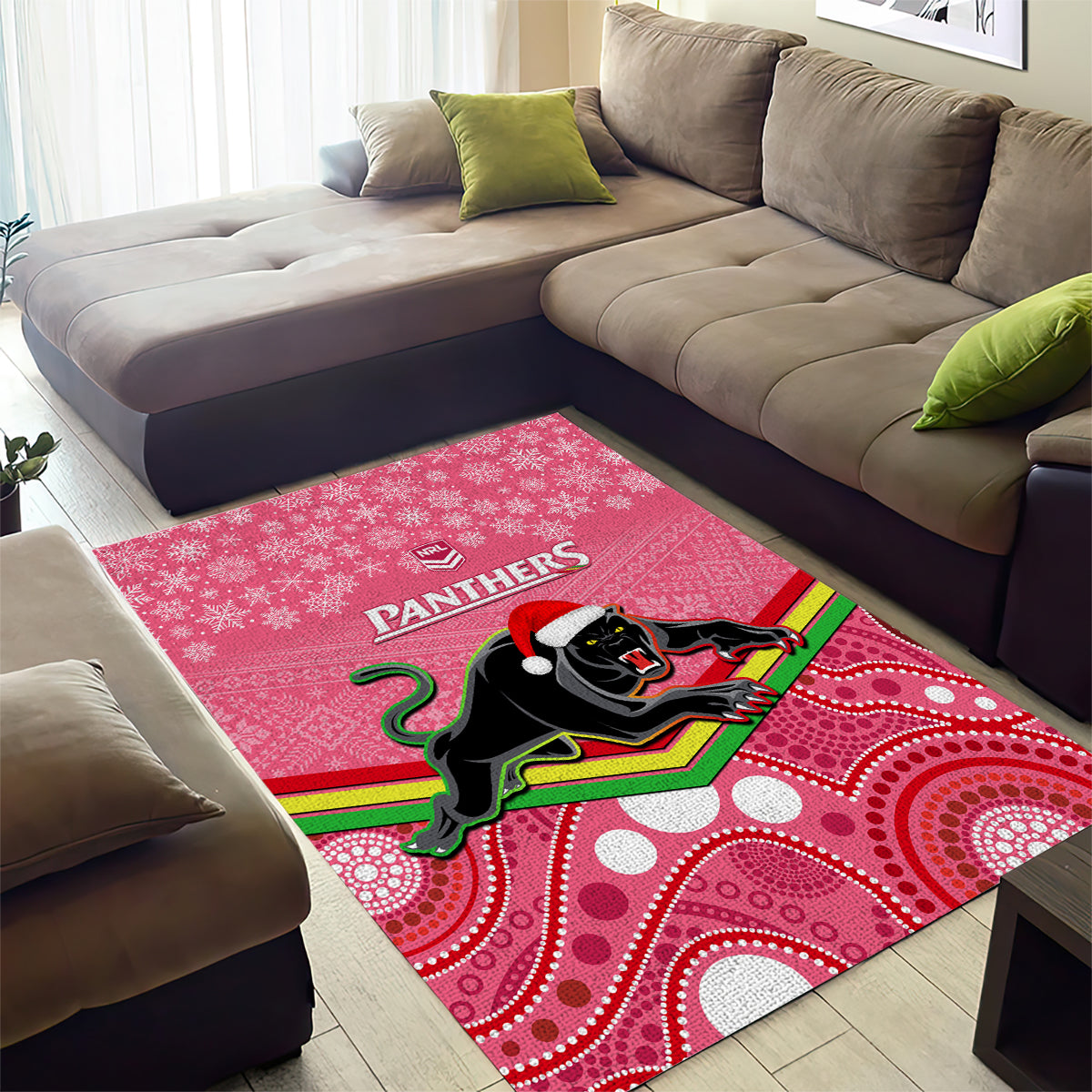 custom-panthers-rugby-christmas-area-rug-merry-xmas-2023-mix-aboriginal-art-pink-version