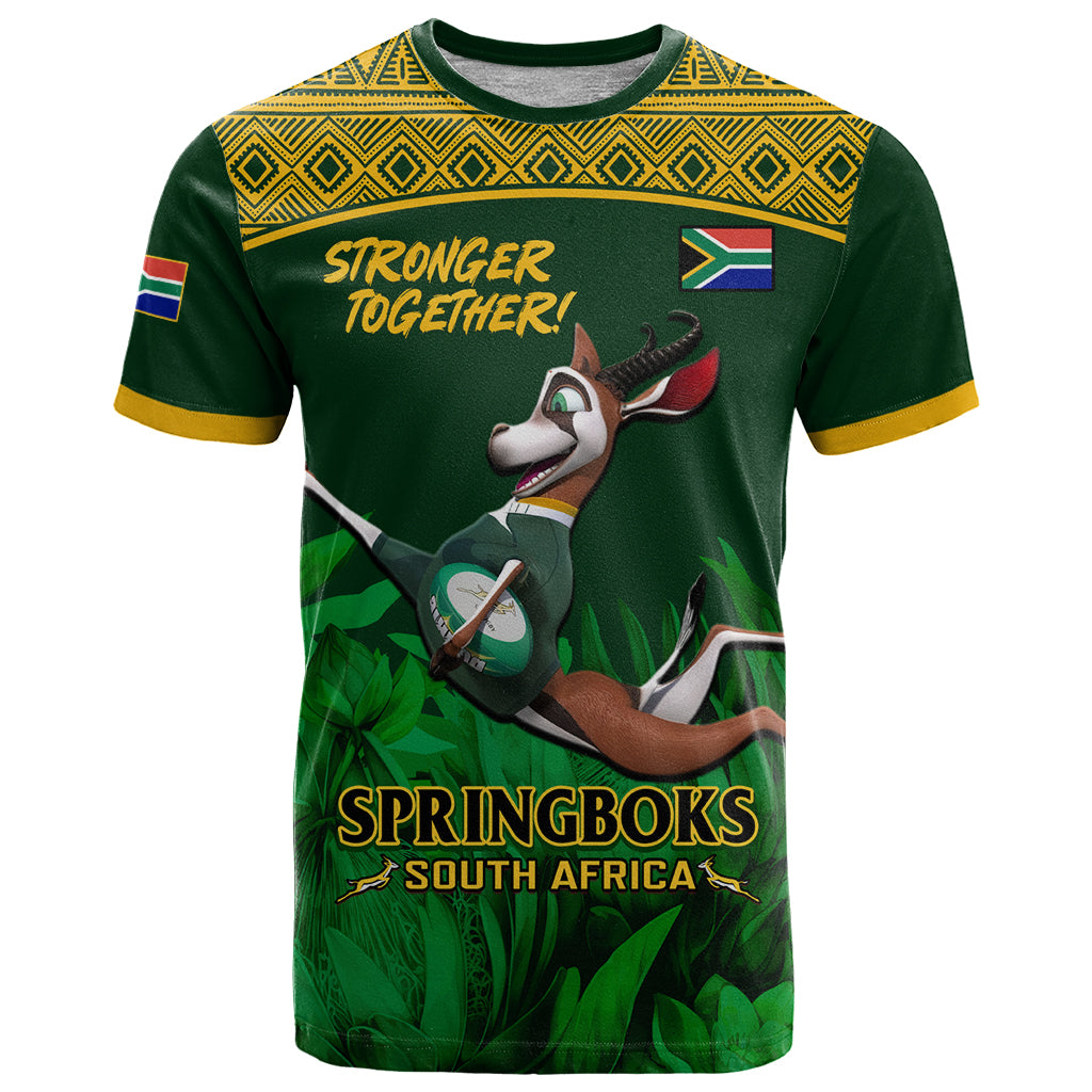 Custom South Africa Rugby T Shirt Go Bokke World Cup Champions History Vibe Hoodie Shop 8421