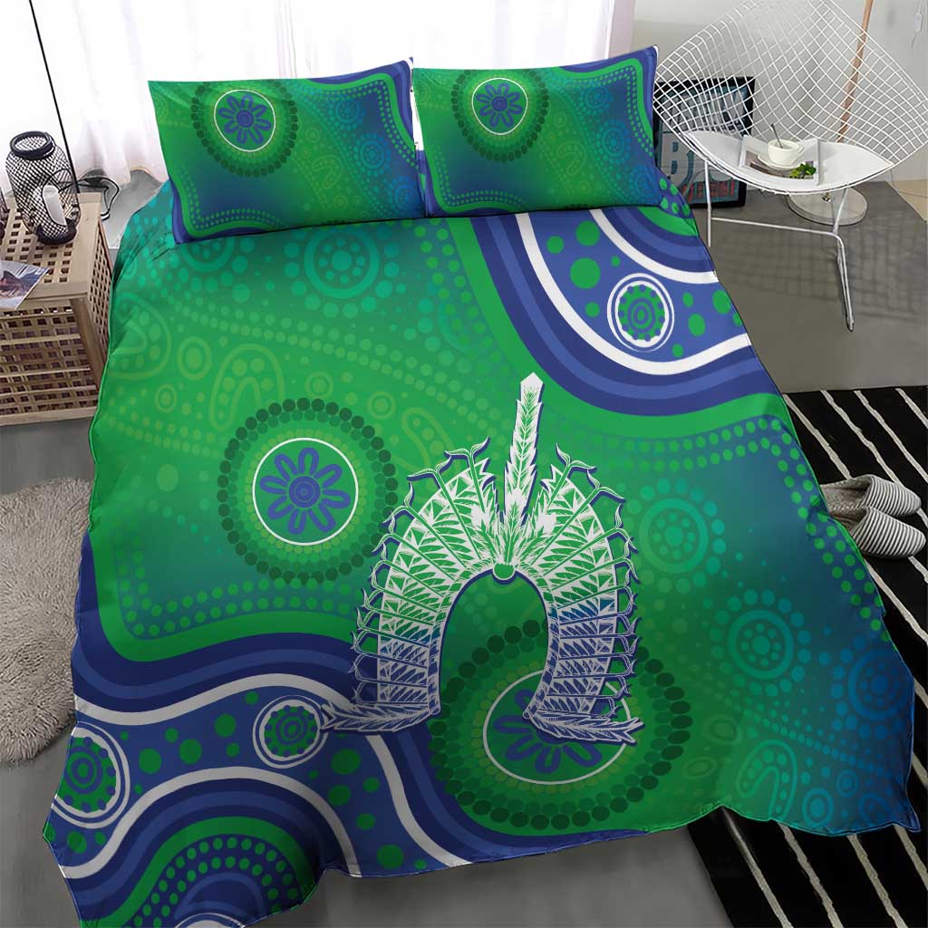 Australia Torres Strait Islanders Bedding Set Dhari Aboriginal Pattern