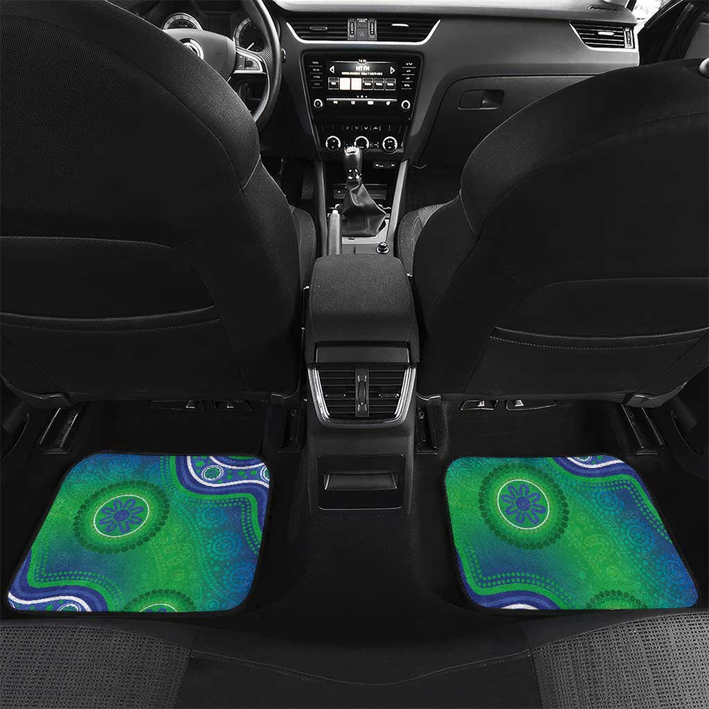 Australia Torres Strait Islanders Car Mats Dhari Aboriginal Pattern