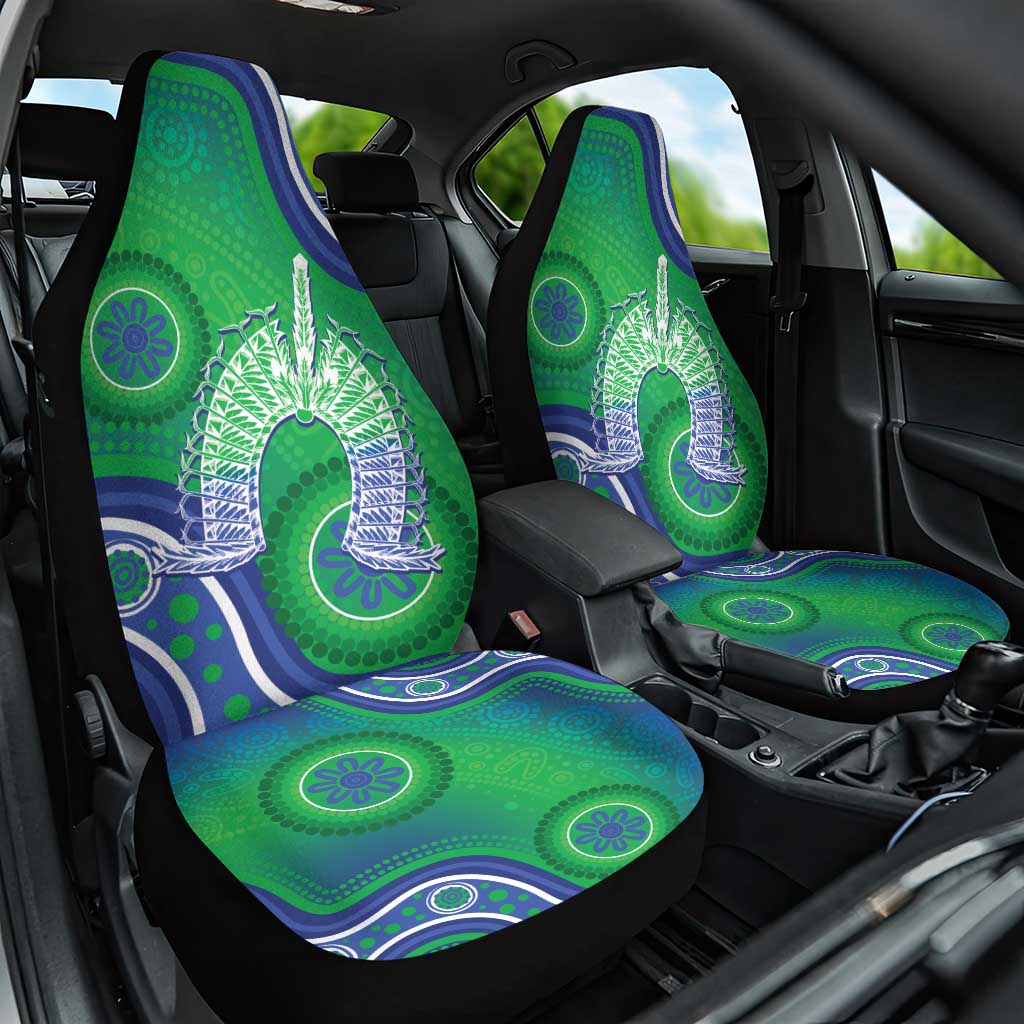 Australia Torres Strait Islanders Car Seat Cover Dhari Aboriginal Pattern