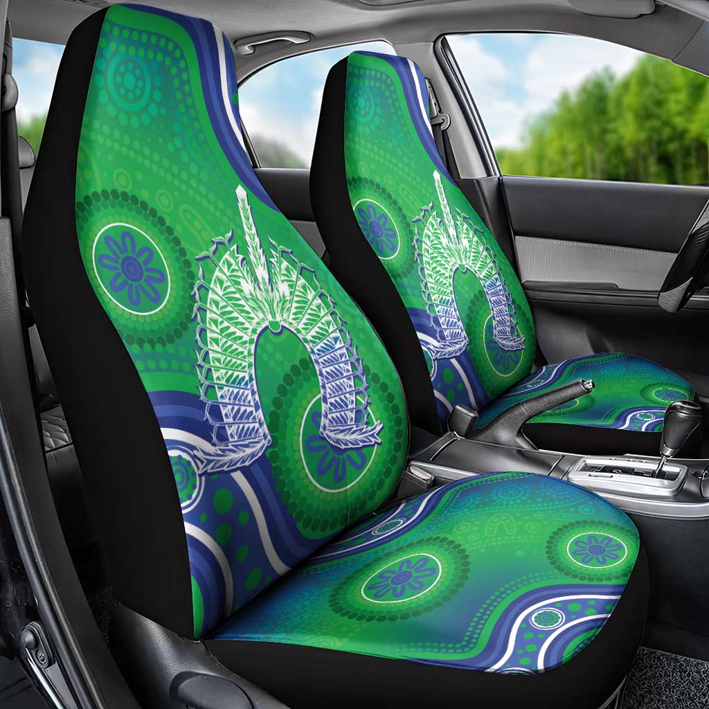 Australia Torres Strait Islanders Car Seat Cover Dhari Aboriginal Pattern