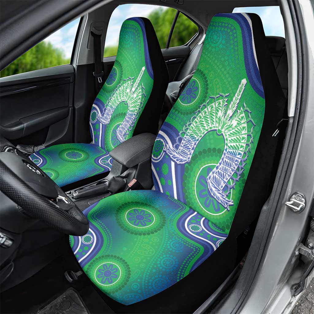 Australia Torres Strait Islanders Car Seat Cover Dhari Aboriginal Pattern