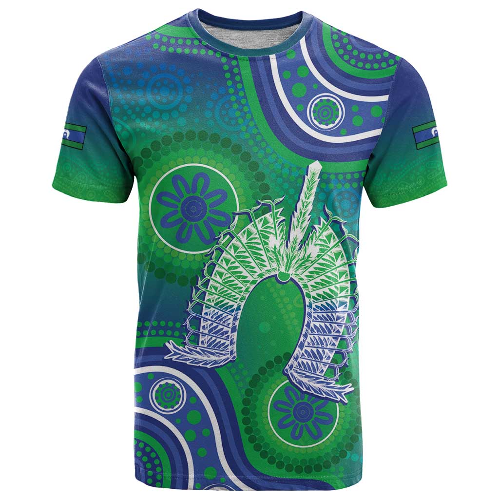 Australia Torres Strait Islanders T Shirt Dhari Aboriginal Pattern