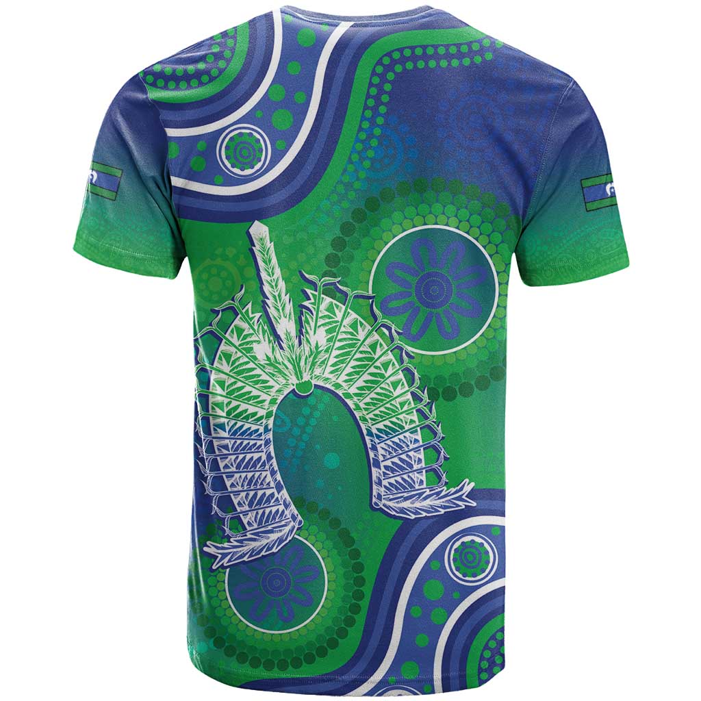 Australia Torres Strait Islanders T Shirt Dhari Aboriginal Pattern