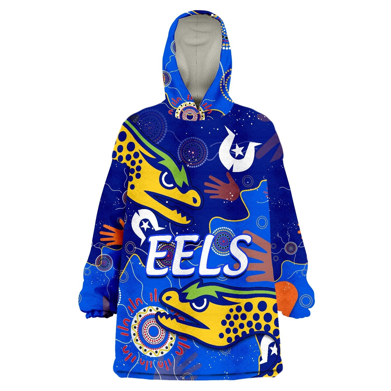 parramatta-eels-naidoc-week-torres-strait-eels-aboriginal-wearable-blanket-hoodie