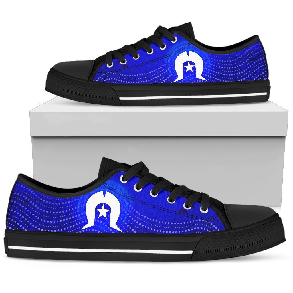 torres-strait-islanders-low-top-shoes-torres-symbol-with-aboriginal-turtle