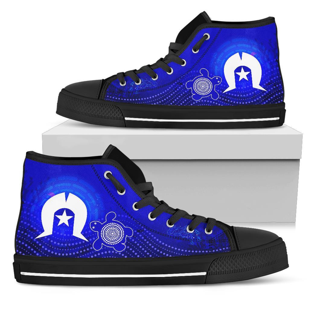 torres-strait-islanders-high-top-shoes-torres-symbol-with-aboriginal-turtle