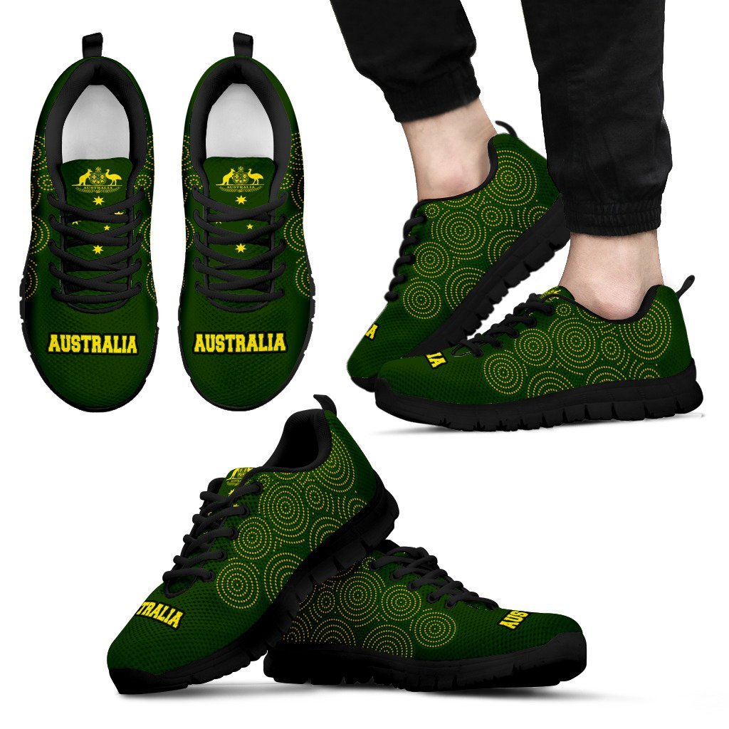 aboriginal-sneakers-australian-coat-of-arms-circle-patterns