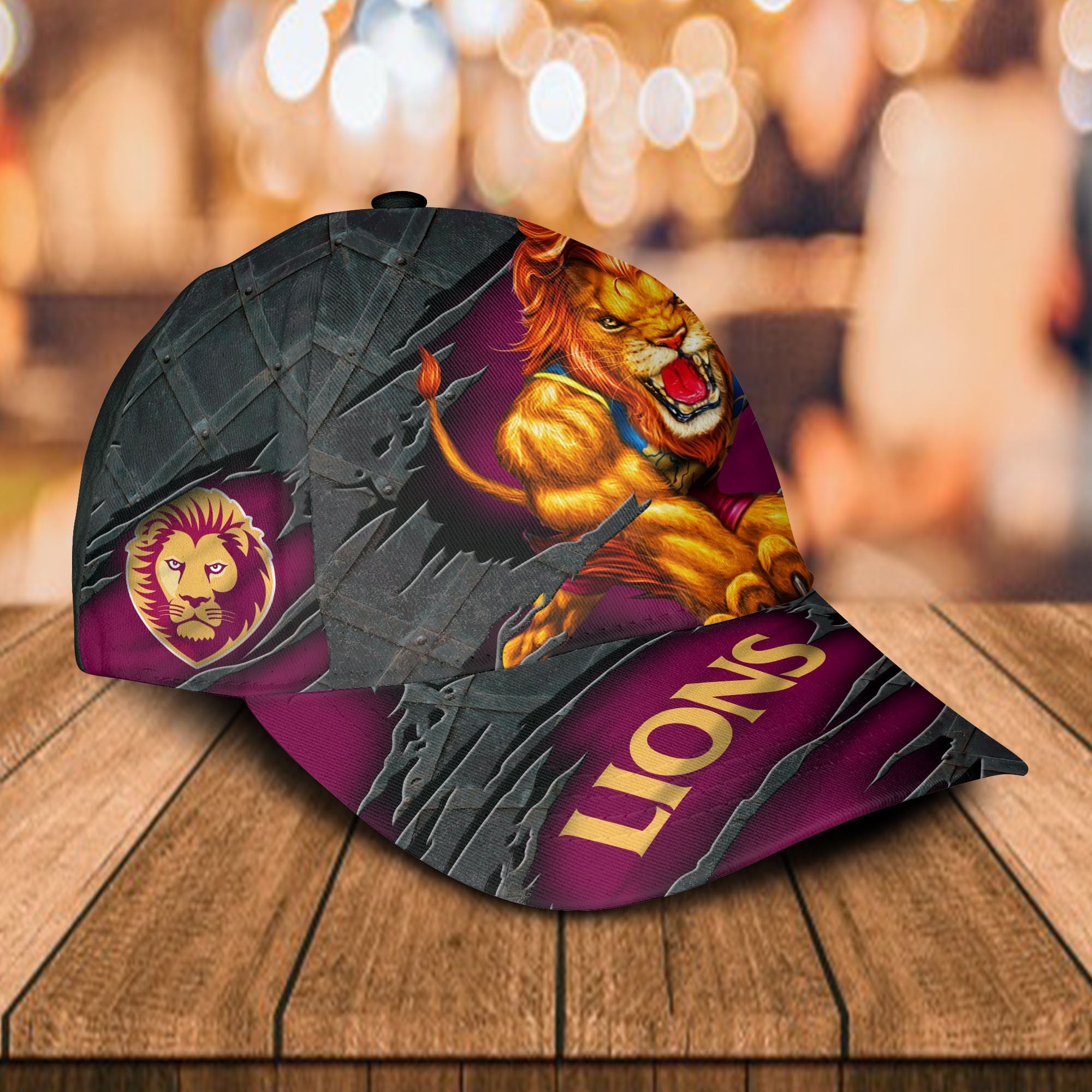 afl-brisbane-lions-3d-mascost-classic-cap-custom-name-lt10