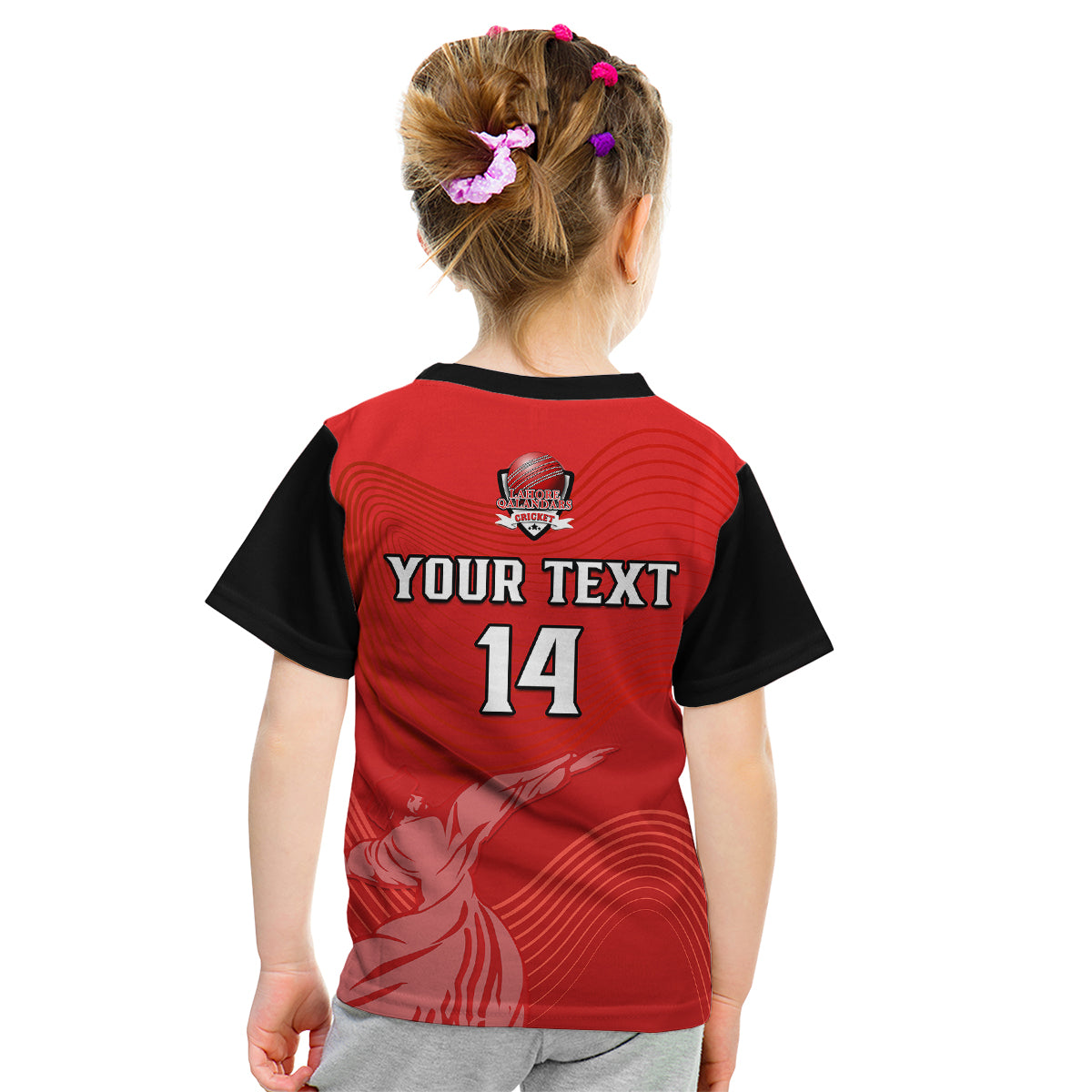 custom-text-and-number-lahore-qalandars-cricket-pakistan-lq-2023-champions-red-kid-t-shirt