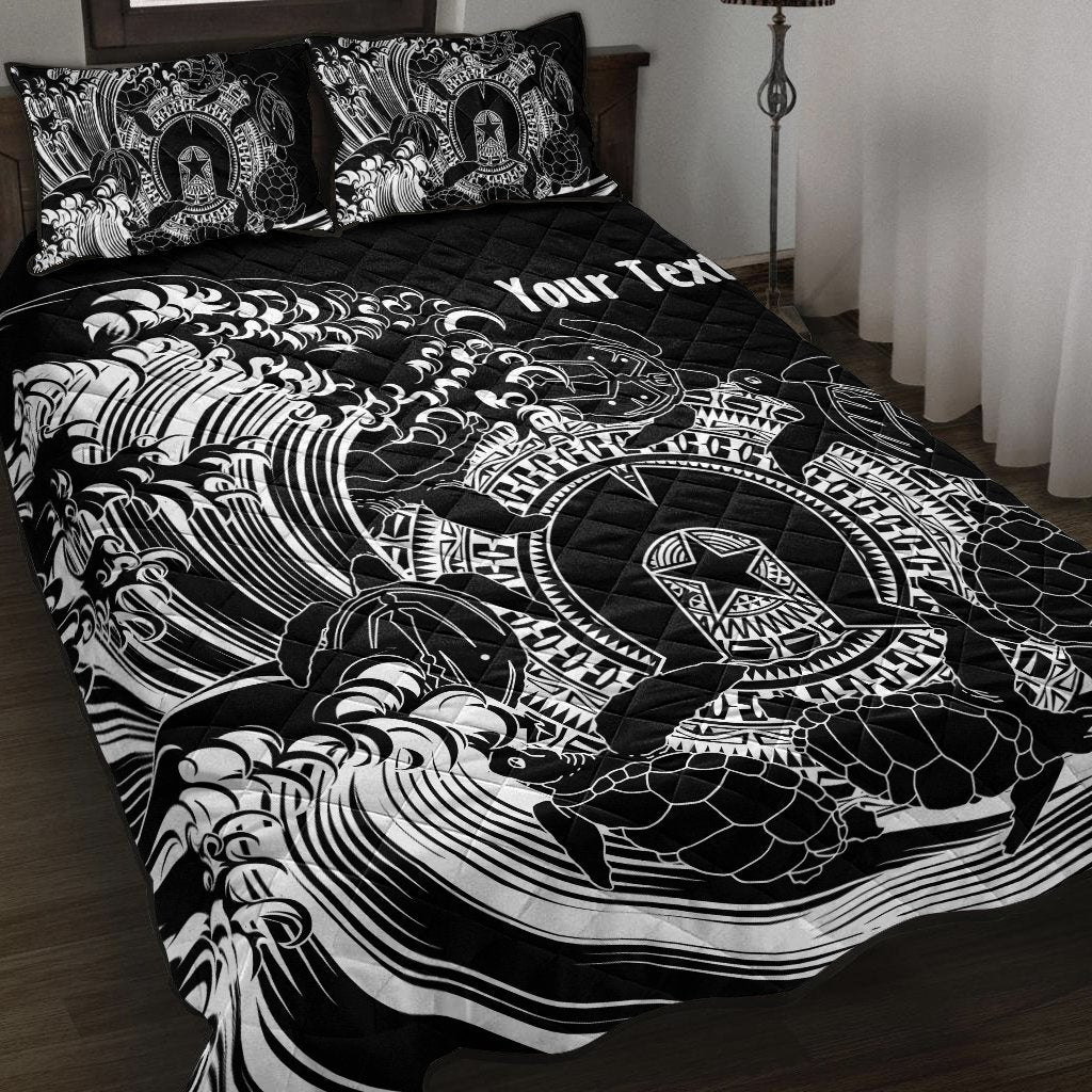 custom-aboriginal-quilt-bed-set-torres-strait-islands-in-wave-black