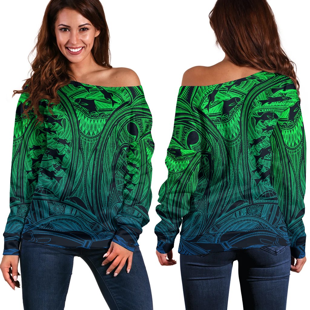 torres-strait-islanders-off-shoulder-sweater-ocean-art