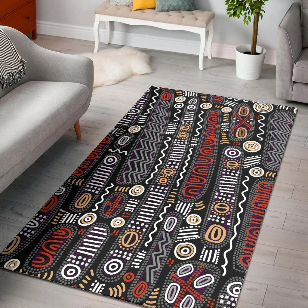 aboriginal-area-rug-aboriginal-style-tribal-black-mythology