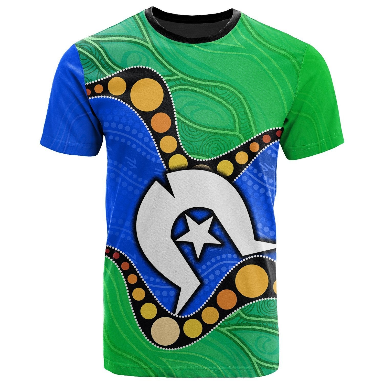 torres-strait-islands-t-shirt-flag-with-aboriginal-patterns