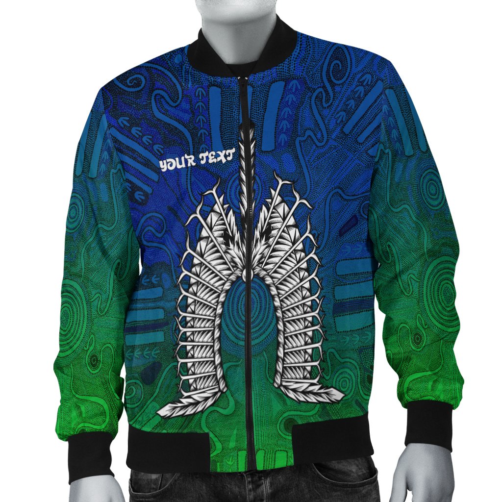 custom-text-torres-strait-islander-mens-bomber-jacket-dhari-mask