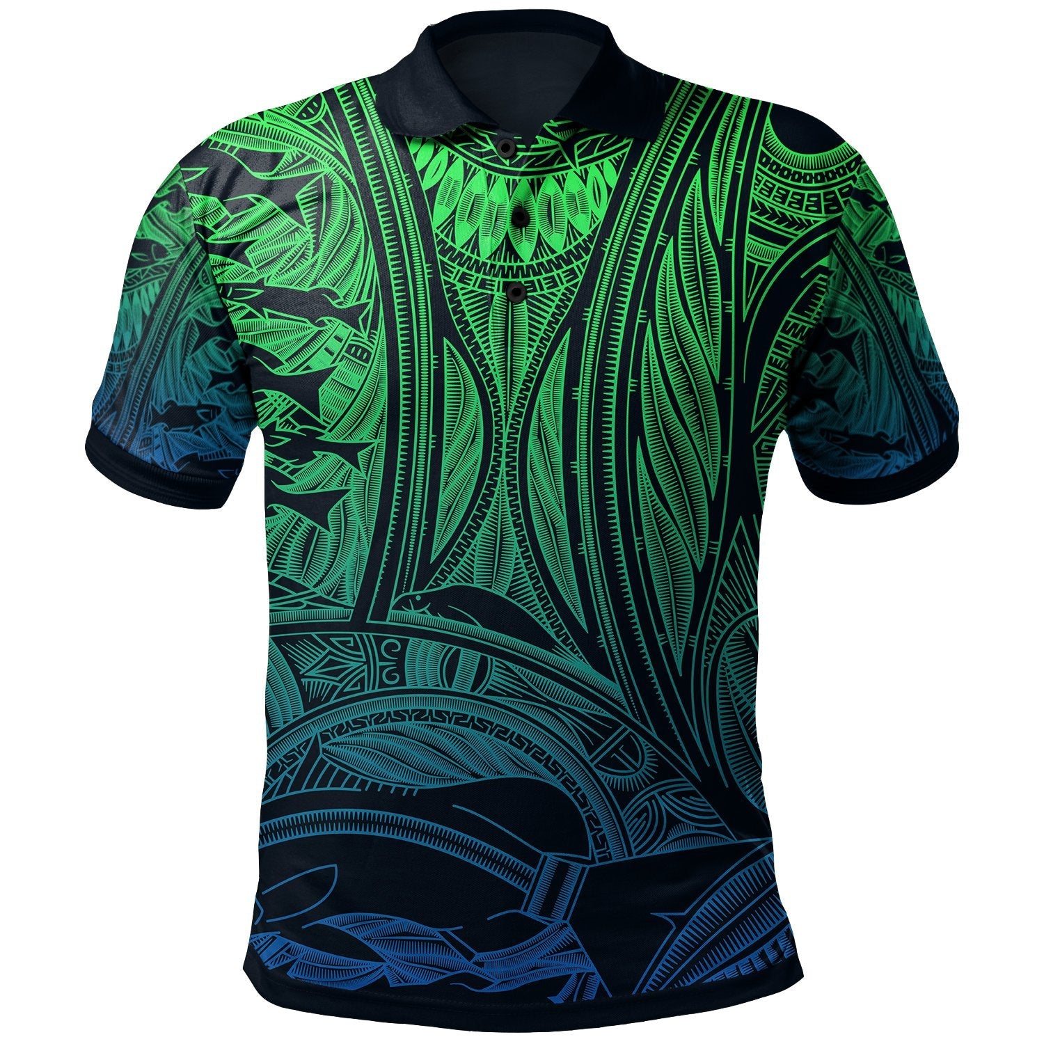 torres-strait-islanders-polo-shirt-ocean-art