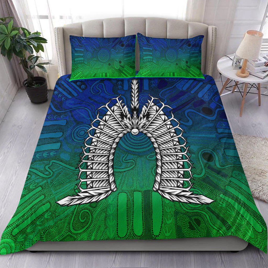 torres-strait-islander-bedding-set-dhari-mask