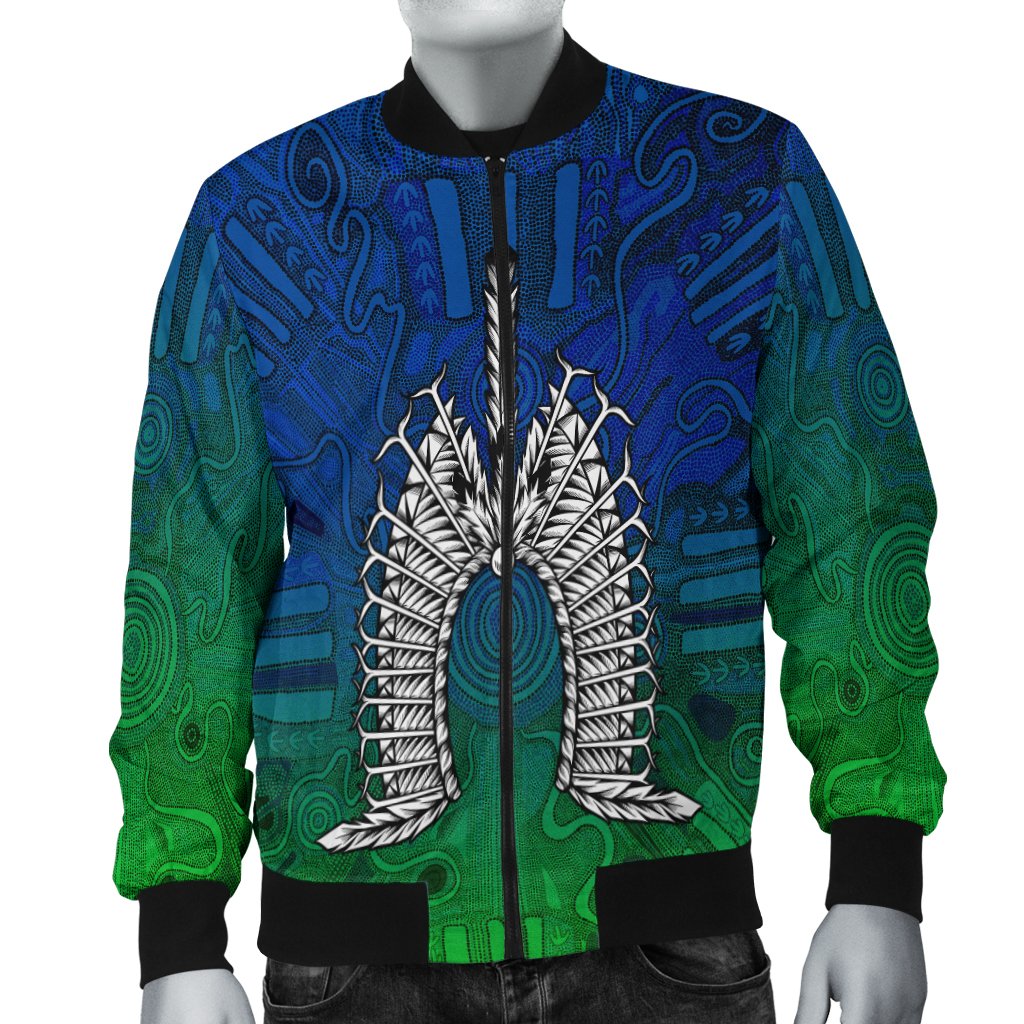 torres-strait-islander-mens-bomber-jacket-dhari-mask