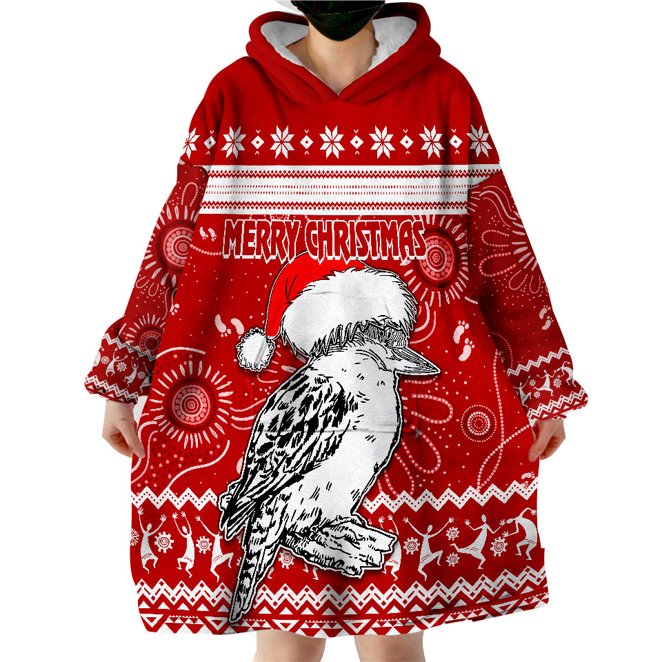 australia-christmas-aboriginal-art-santa-kookaburra-wearable-blanket-hoodie