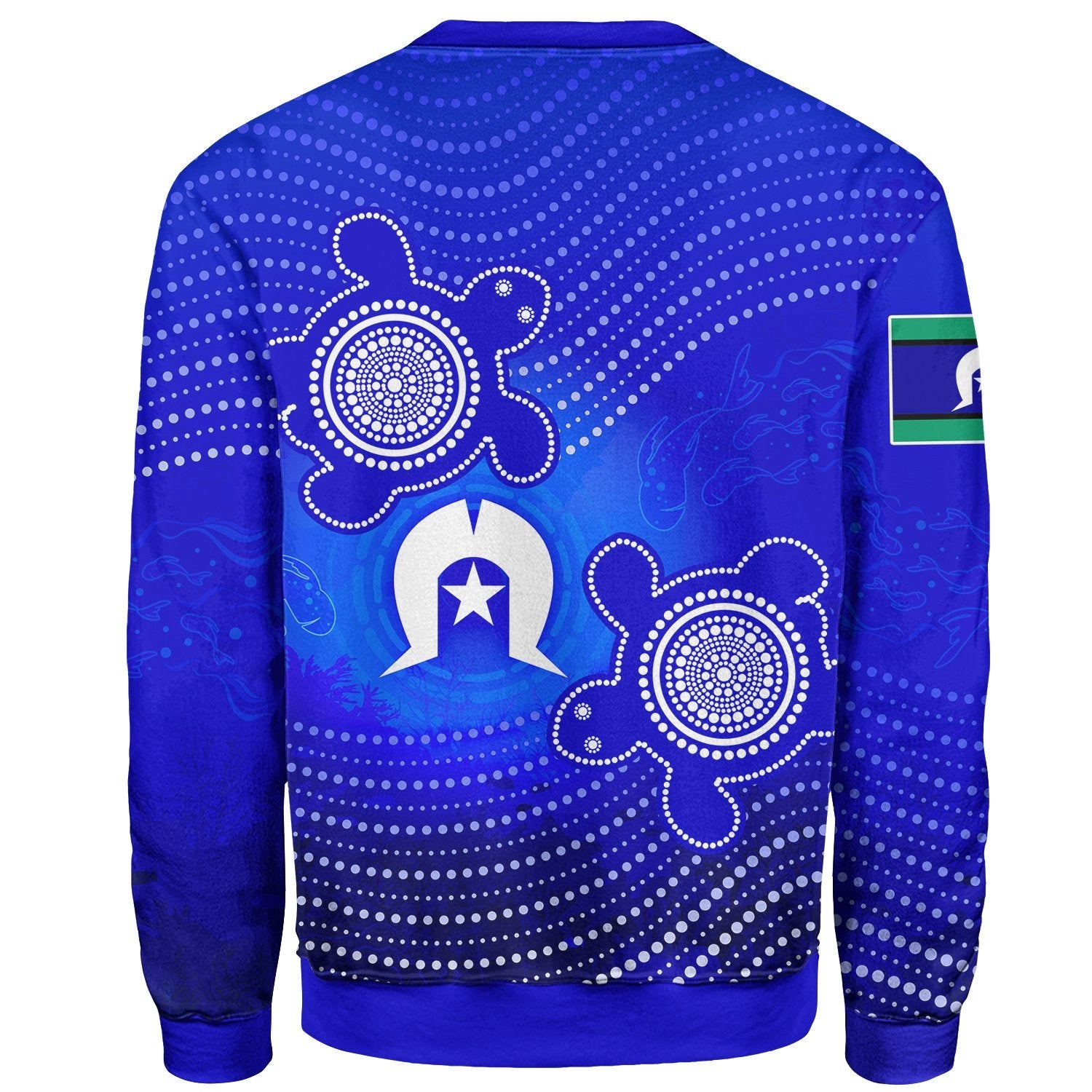 custom-torres-strait-islanders-sweaters-torres-symbol-with-indigenous-turtle