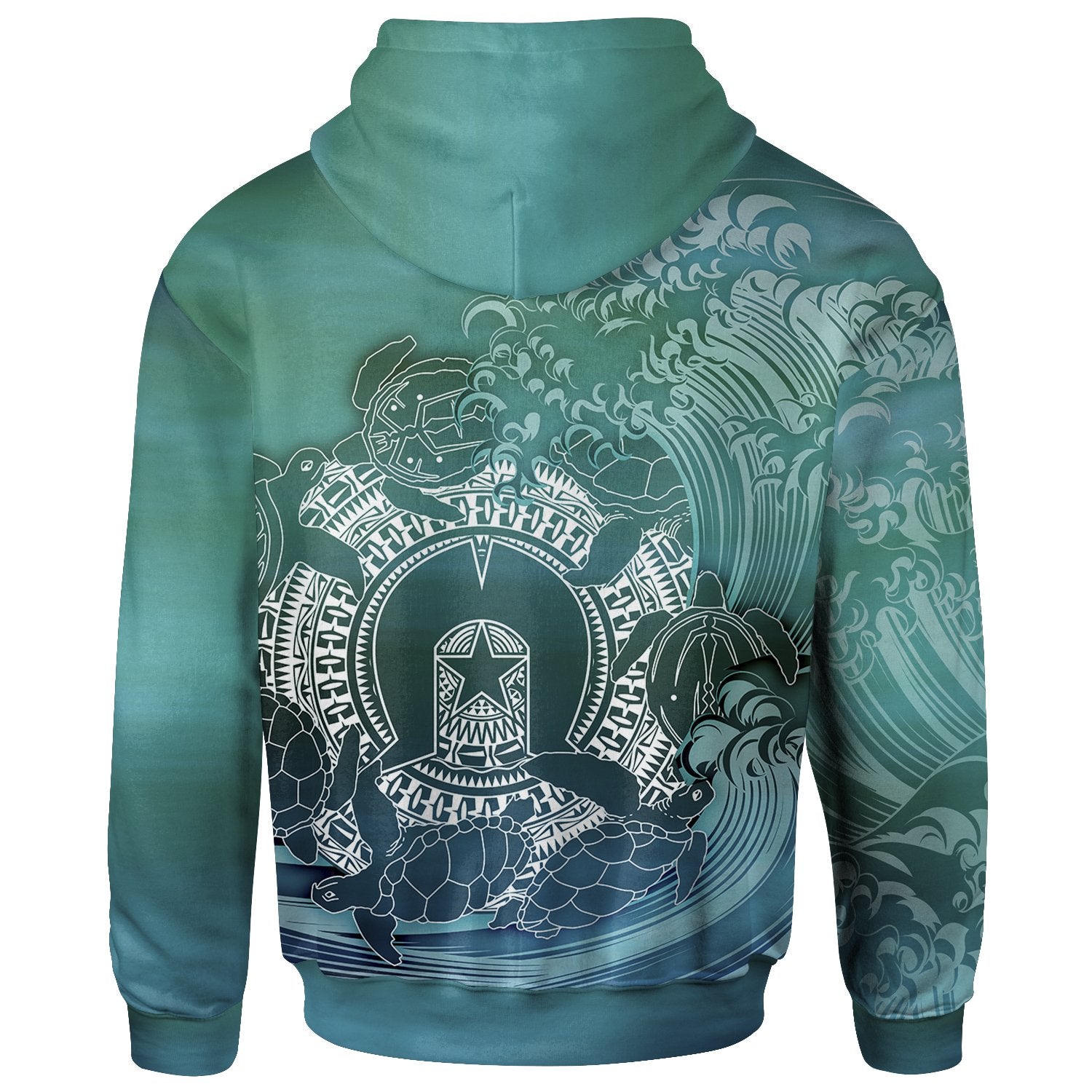 custom-aboriginal-zip-up-hoodie-torres-strait-islands-in-wave