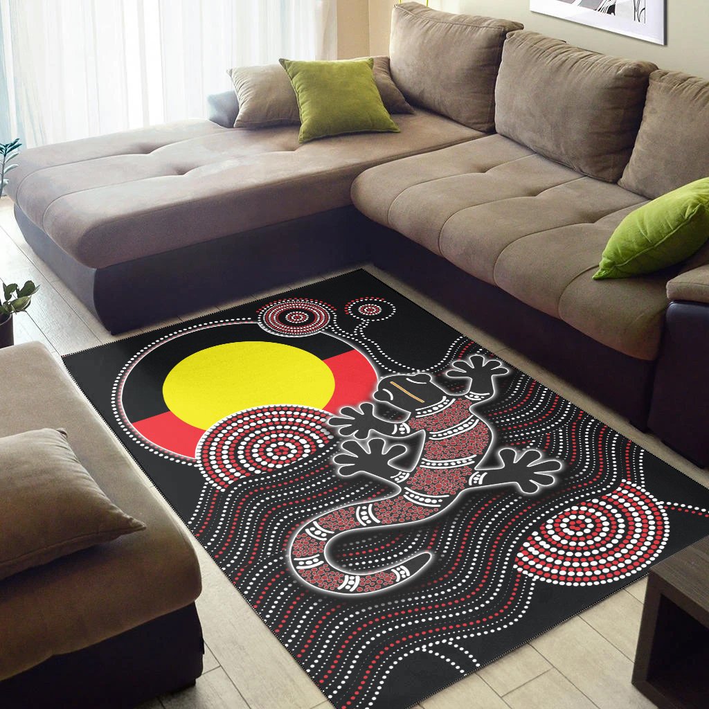 aboriginal-area-rug-gecko-with-aboriginal-flag