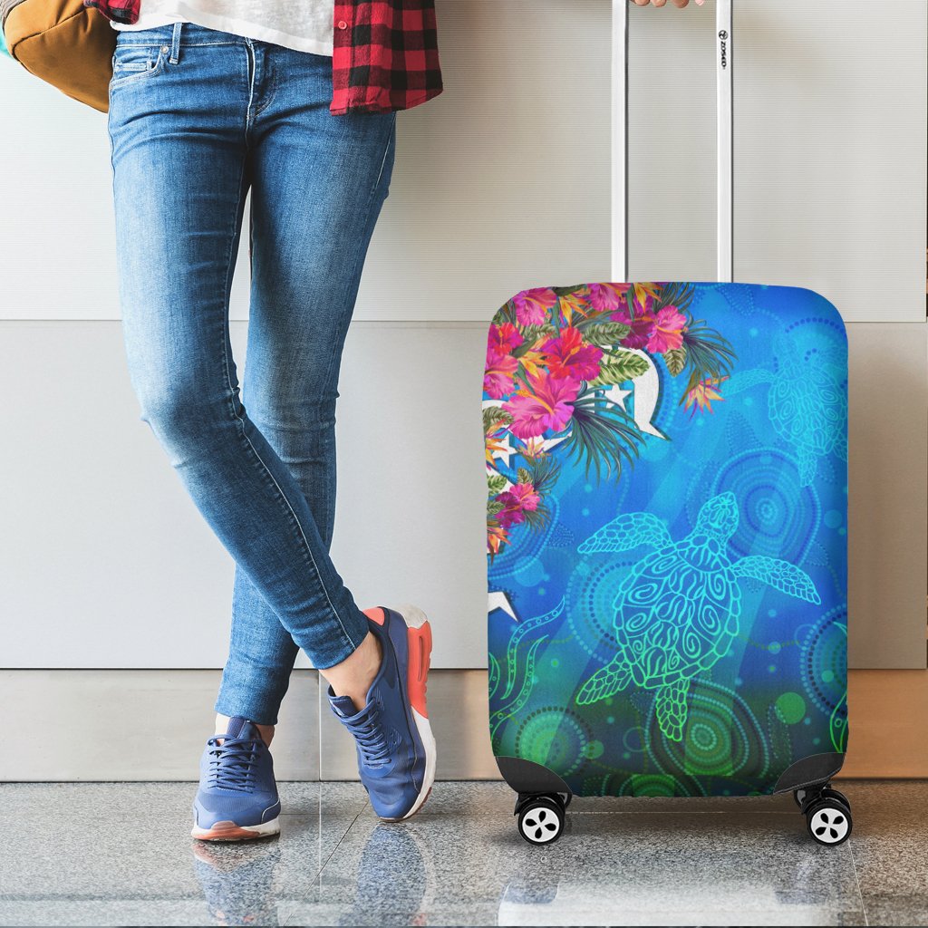 luggage-cover-torres-strait-blue-sea-with-hibiscus