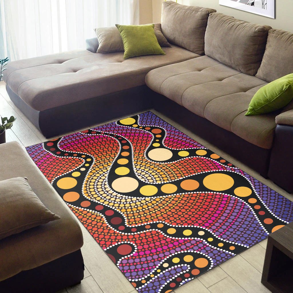 area-rug-aboriginal-pattern-ver18