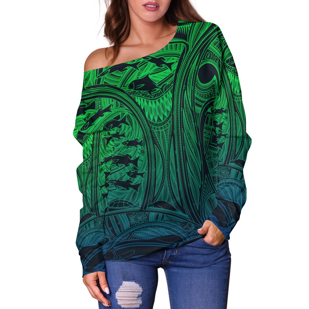 torres-strait-islanders-off-shoulder-sweater-ocean-art