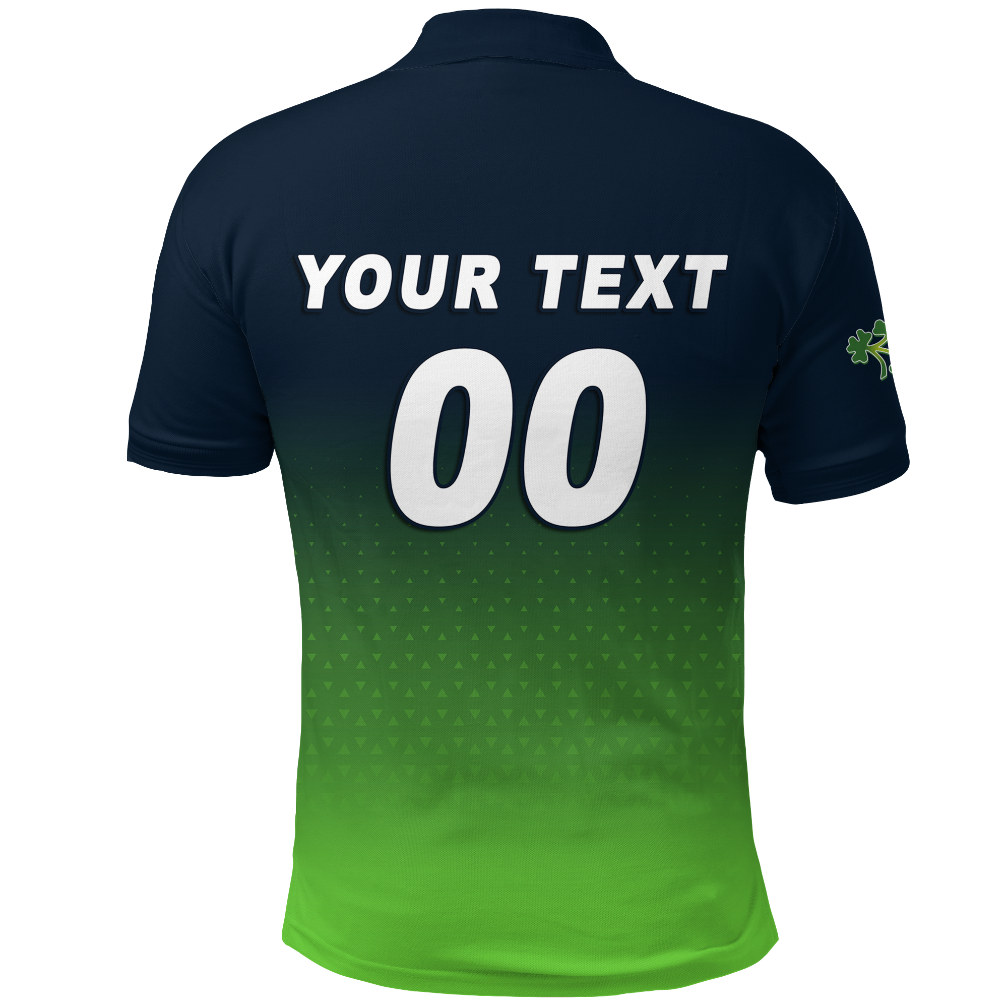 (Custom Personalised) Ireland Cricket Men's T20 World Cup Pride Polo Shirt - LT12