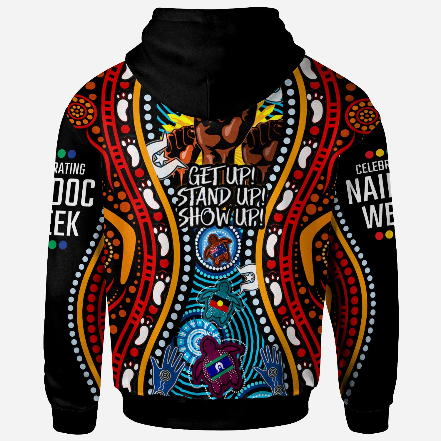 australia-naidoc-week-2022-custom-hoodie-aboriginal-inspired-and-torres-strait-islander-get-up-stand-up-show-up