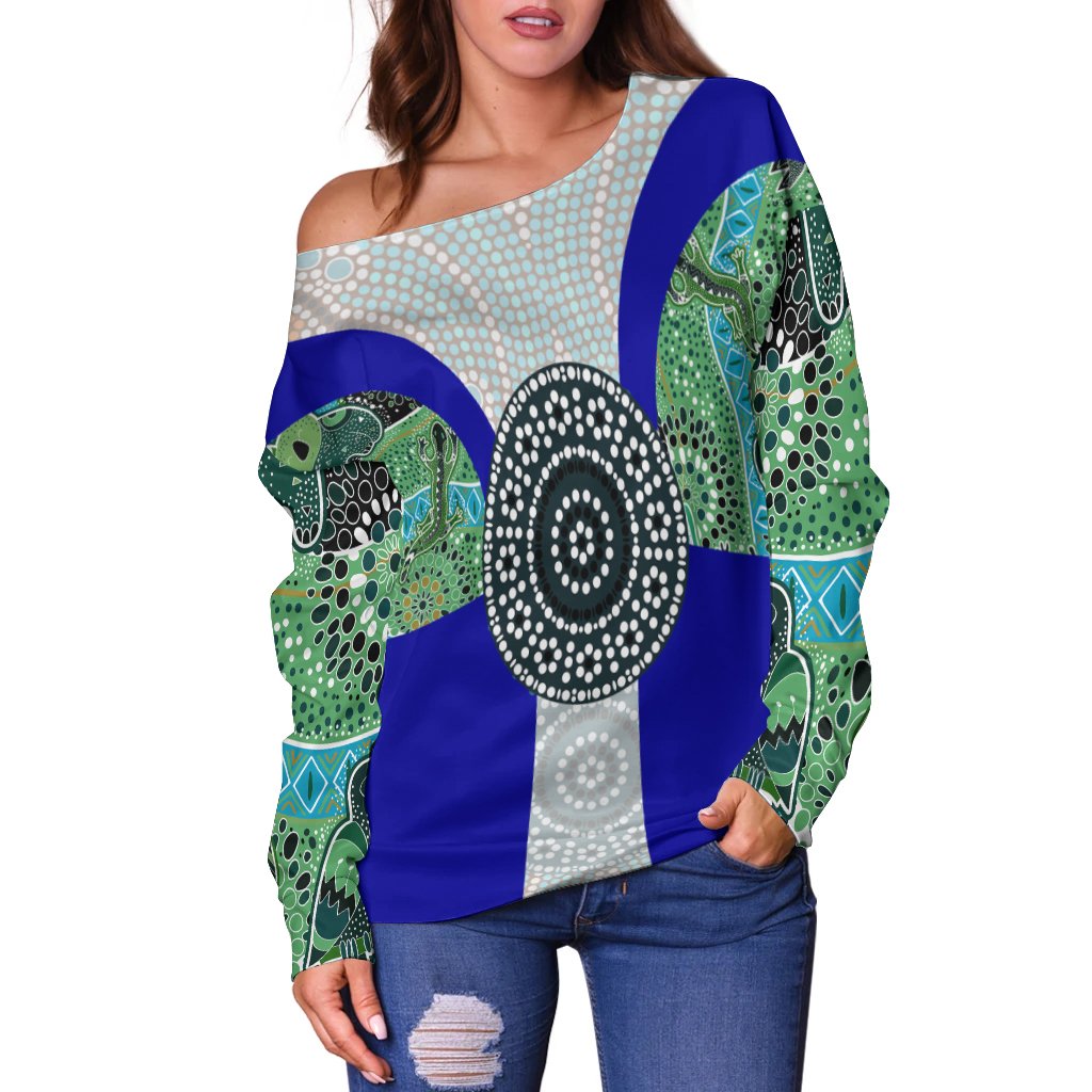 off-shoulder-sweater-flag-of-torres-strait-islander