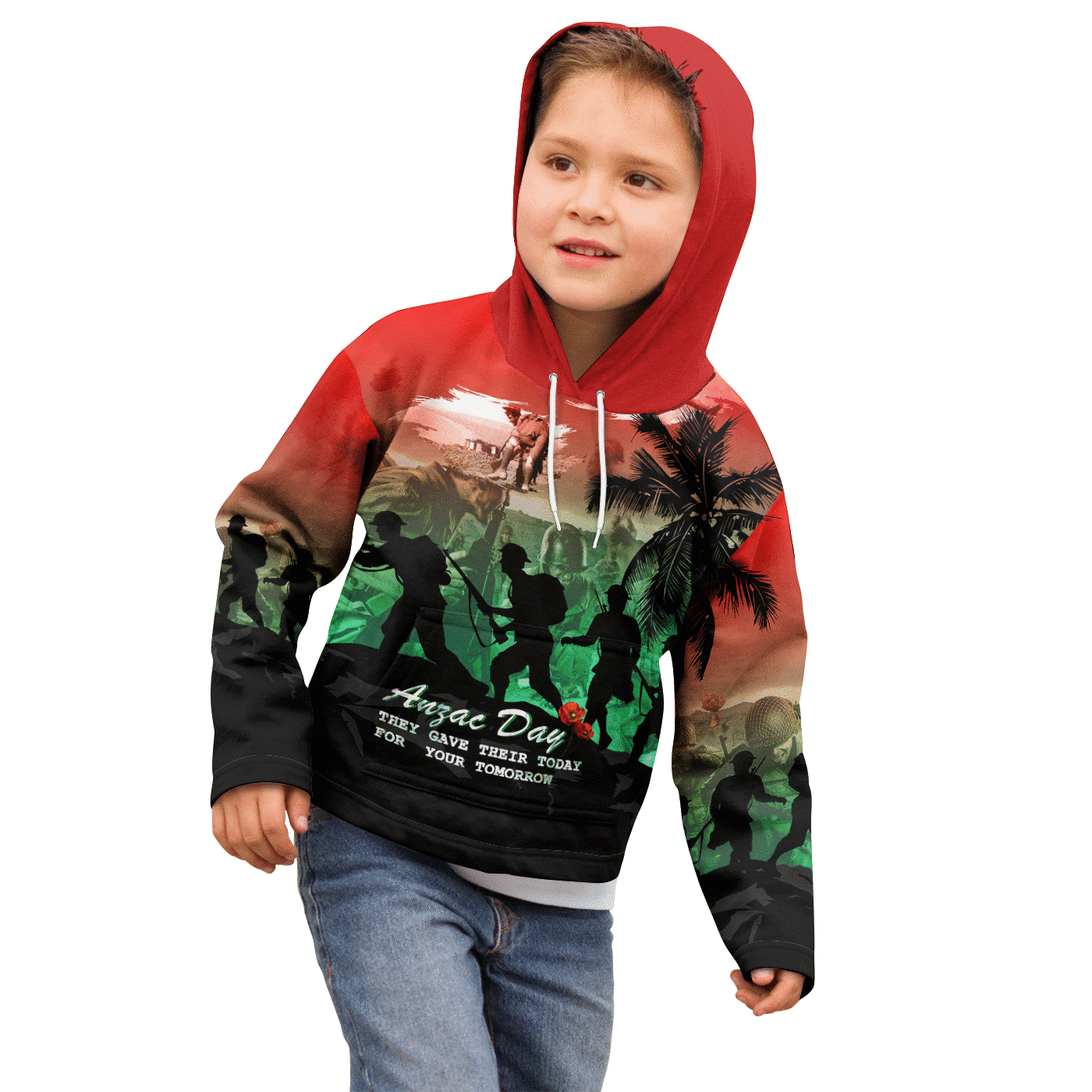 anzac-hoodie-kids-they-gave-their-today-for-your-tomorrow