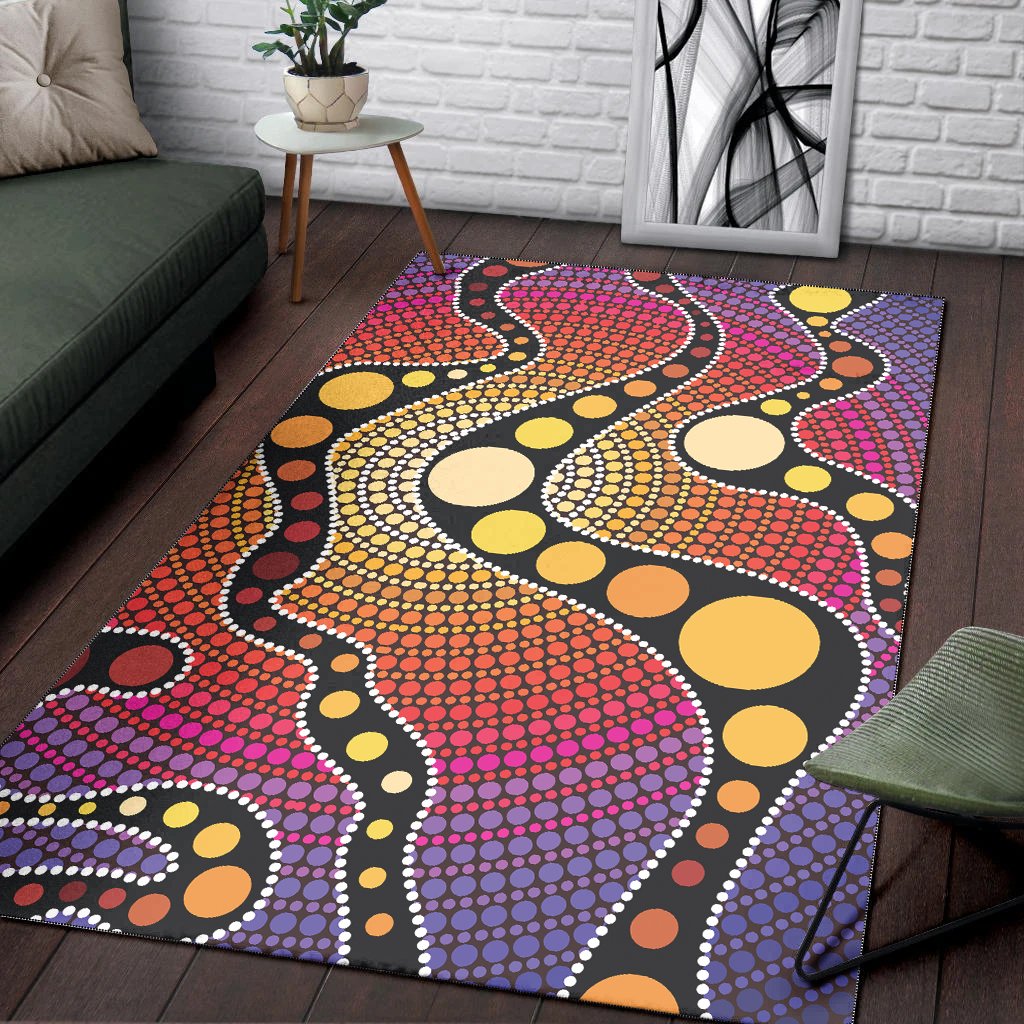 area-rug-aboriginal-pattern-ver18