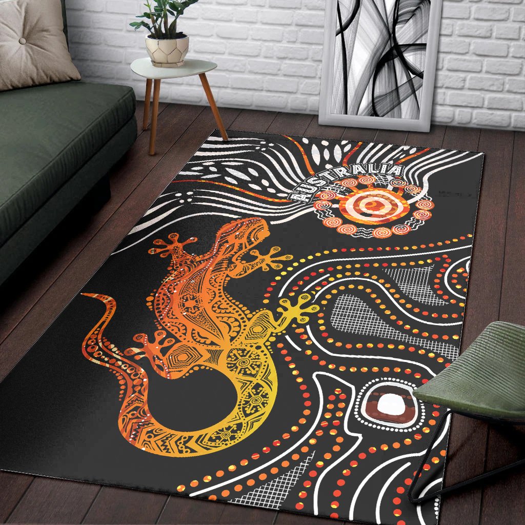 aboriginal-area-rug-lizard-sunshine