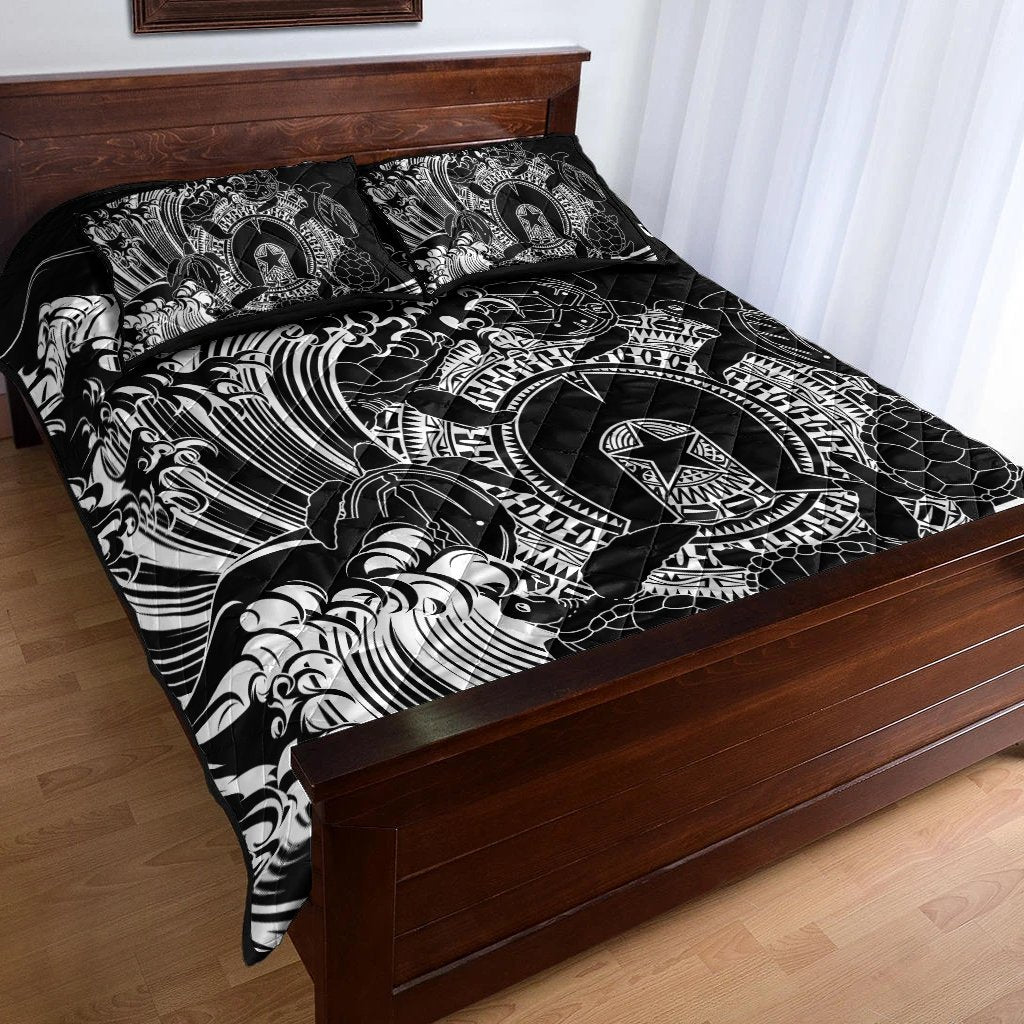 custom-aboriginal-quilt-bed-set-torres-strait-islands-in-wave-black