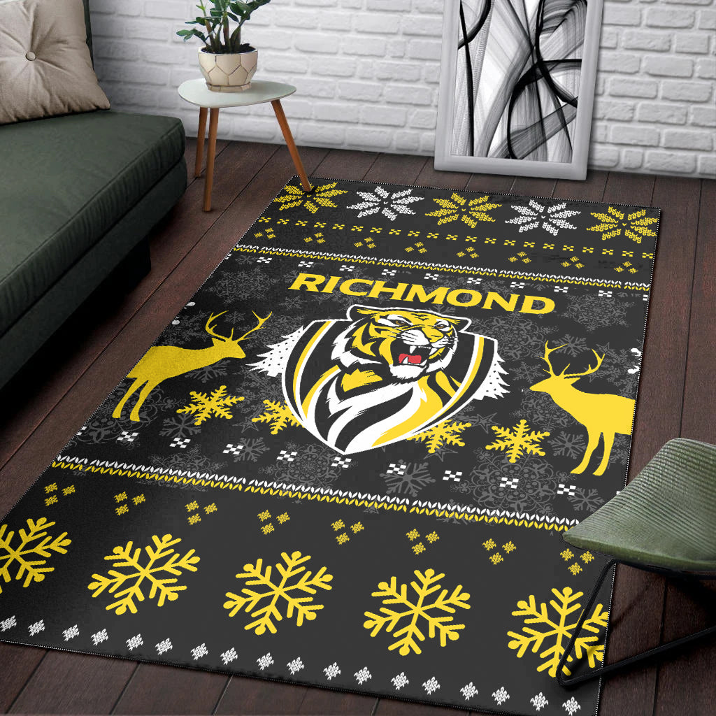 richmond-football-club-area-rug-christmas-ugly-style-lt12