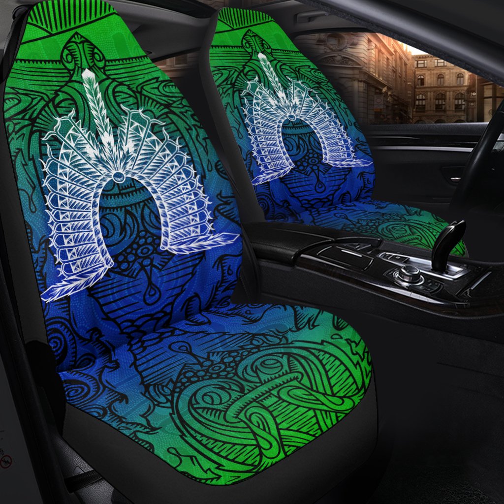 torres-strait-islanders-car-seat-covers-turtle-and-dhari-mask