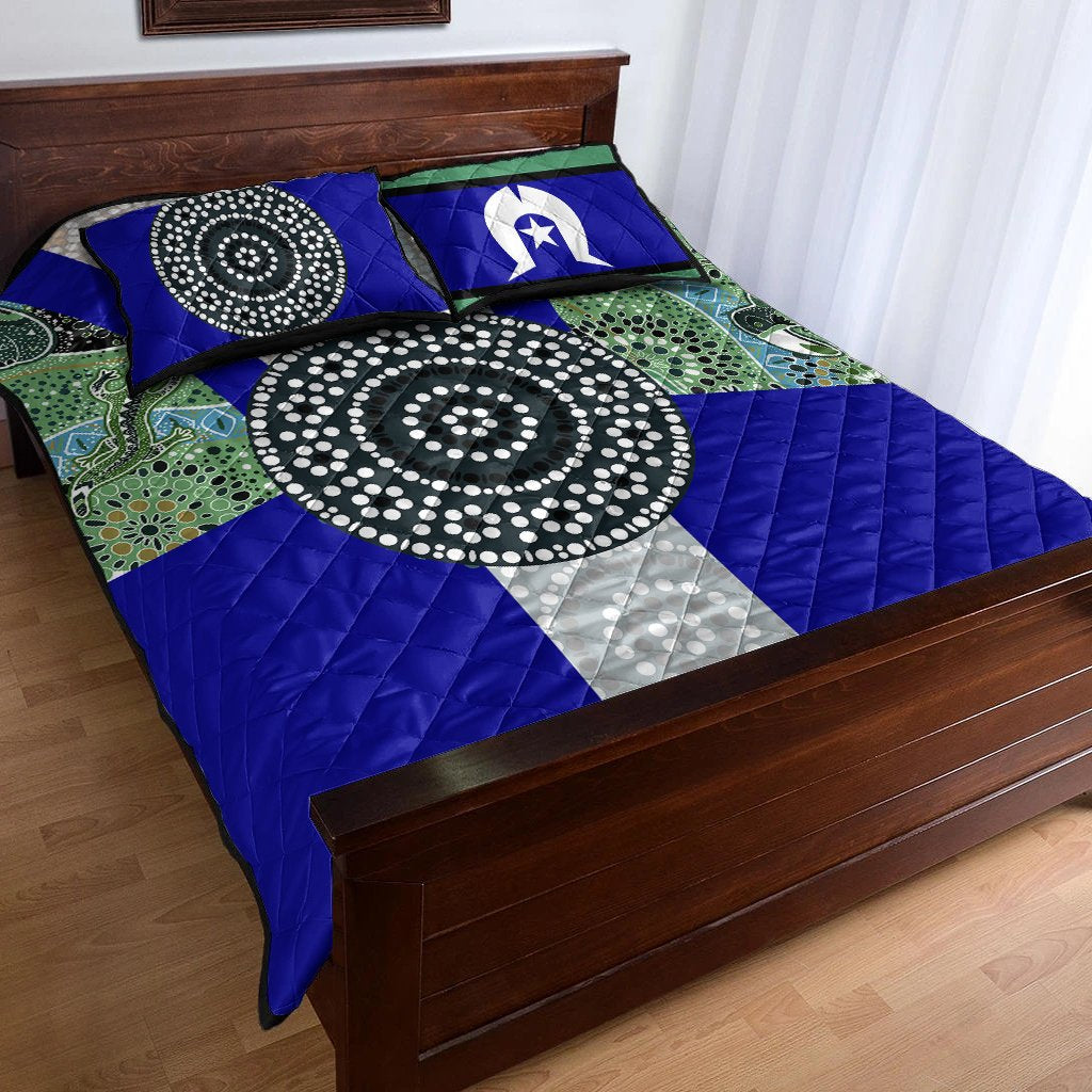 quilt-bed-set-flag-of-torres-strait-islander