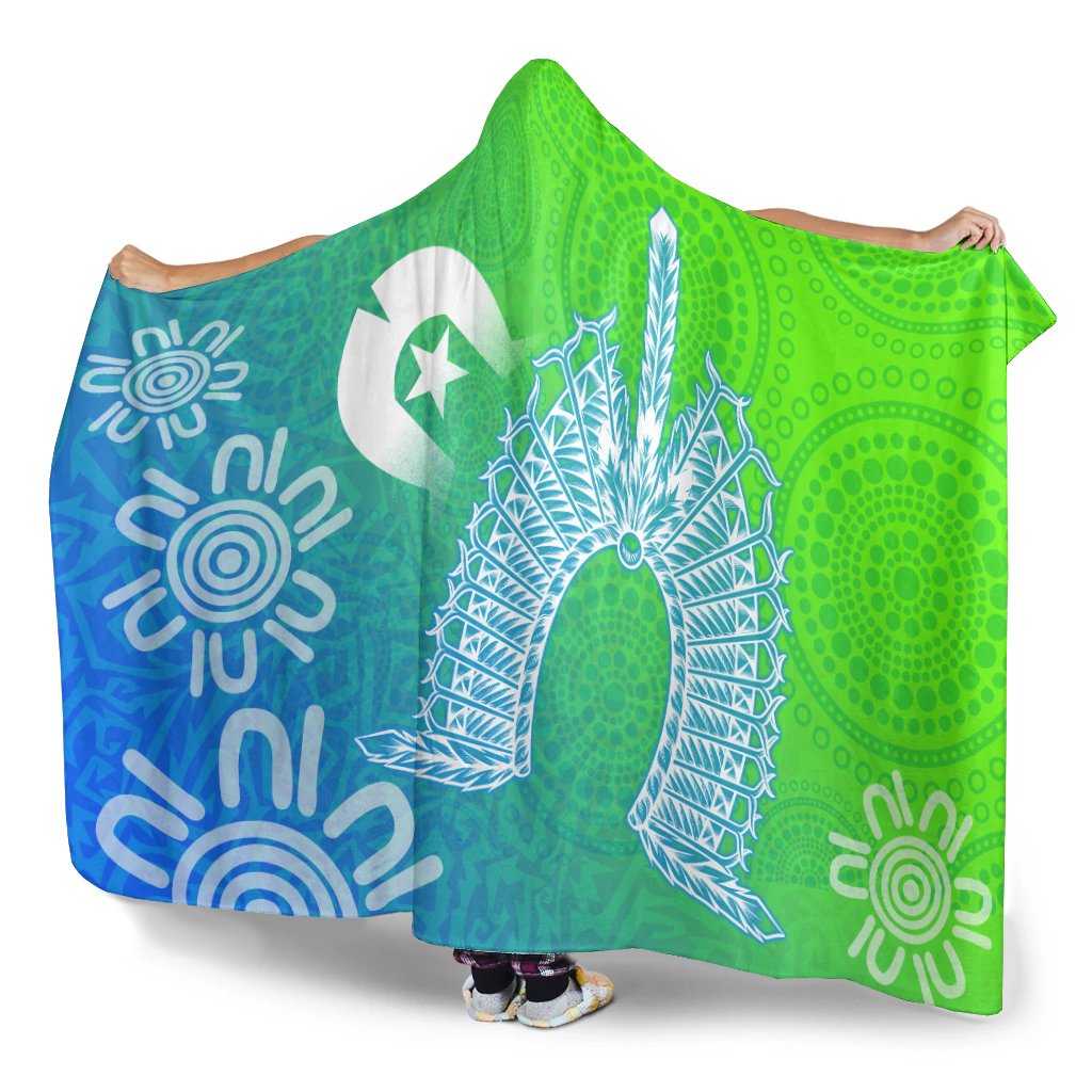 torres-strait-islander-hooded-blanket-dhari-mask-ocean-style