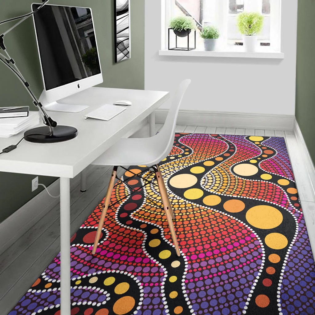 area-rug-aboriginal-pattern-ver18