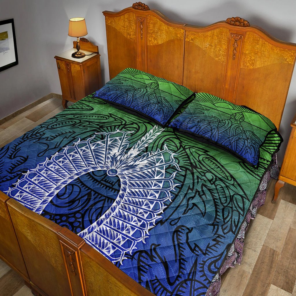 torres-strait-islanders-quilt-bed-set-turtle-and-dhari-mask