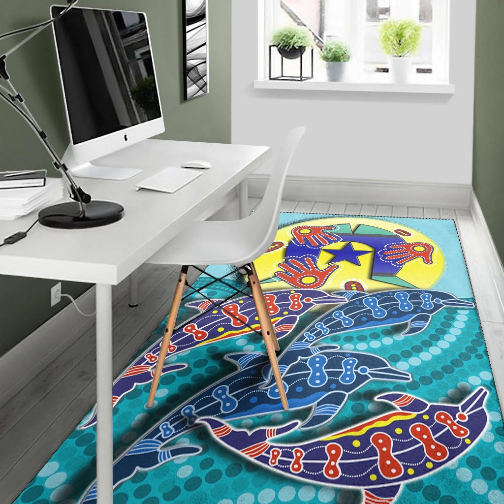 aboriginal-area-rug-aboriginal-naidoc-week-dolphin