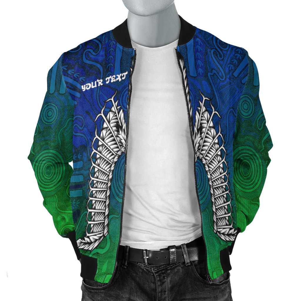 custom-text-torres-strait-islander-womens-bomber-jacket-dhari-mask